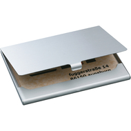 Etui pour cartes de visite aluminium