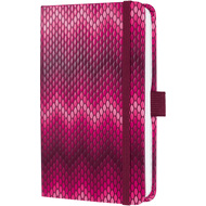 Sigel Notizbuch, 95 x 150 mm, liniert, Pink Passion - 4004360840142_01_ow