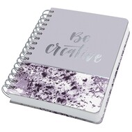 Jolie Notizbuch, 168 x 215 mm, punktiert, Violet Marble - 4004360812224_01_ow