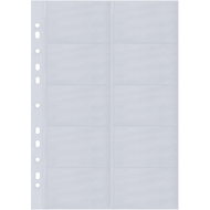 Pochettes de présentation pour cartes de visite, 10 pièces