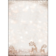 Sigel Weihnachtspapier, A4, Brilliant Deer, 100 Blatt - 4004360815409_01