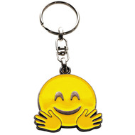 Porte-clé avec clip de ceinture Emoji embrasse