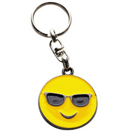 Porte-clé avec clip de ceinture Emoji cool