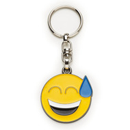 Porte-clé avec clip de ceinture Emoji LOL