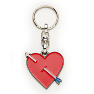 Porte-clé avec clip de ceinture Emoji Heart