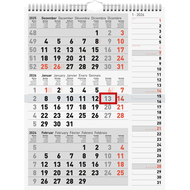 3-Monats-Wandkalender 2026