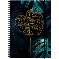 Agenda 2026 Simply Harmony, Monstera, A5