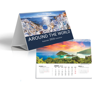 Agenda de table 2026 around the World