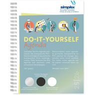 Schüleragenda 2025/26 Do it Yourself weekly, A5