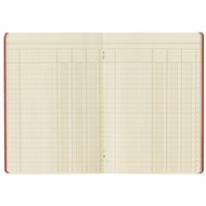 Simplex Statistikheft, 3 Kolonnen, A5, rot - 7611468190030_02_ow