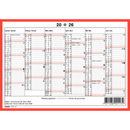 Wandkalender 2026, A5 quer