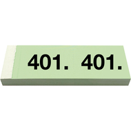 Billet de vestiaire, vert