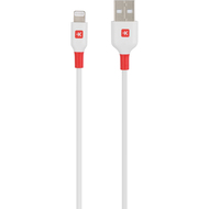 câble USB-A - Lightning, blanc
