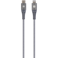 câble USB-C - Lightning, space grey