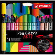 Faserschreiber Pen 68 MAX ARTY, 12er Etui