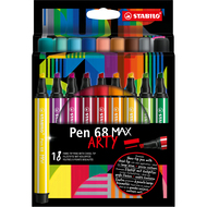 Faserschreiber Pen 68 MAX ARTY, 18er Etui
