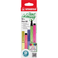 feutres Pen 68, Zick Zack, 18 pièces