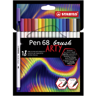 Pinselstifte Pen 68 brush ARTY, 18er Etui