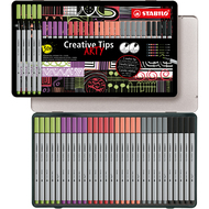 set créatif Tips Arty, pastell, 30 pièces