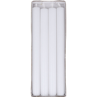 bougie à tige, 25 cm, 4 pièces
