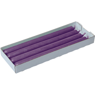 bougie à tige, 25 cm, 4 pièces