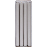 bougie à tige, 25 cm, 4 pièces