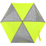 parapluie jaune fluo
