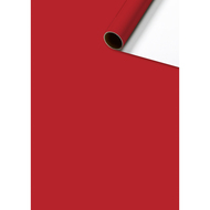 Geschenkpapier Uni Plain, dunkelrot