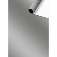 Geschenkpapier Uni Plain, silber