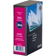 Feuilles hebdomadaires 2026 Mini, dans un coffret
