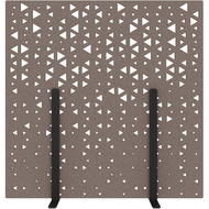 Akustik-Trennwand suonoSTAND Triangle L, 180 x 180 cm