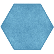 Akustik-Wandpaneele suonoTILES Hexagon, 60 x 52 cm, 8 Stück