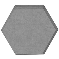 Panneau mural acoustique suonoTILES 3D Flat, 16 x 14 cm, 10 pièces
