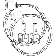 Stahlseilabhängung U-Profil 12 mm