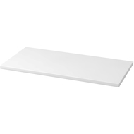 tablette supplémentaire pour étagères Tarys avec panneau arrière pliable, 80 cm, blanc - 4032062186213_01_iba