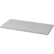 tablette supplémentaire pour étagères Tarys avec panneau arrière pliable, 80 cm, gris - 19007307