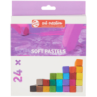 Set de pastels tendres, 24 pièces
