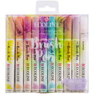 Pinselstifte Brush Pen, Pastell, 10er Etui
