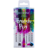 Talens Pinselstifte Brush Pen Ecoline, Primär, 5 Stück