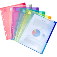 Poche pour documents  t-collection Color, 12 pièces