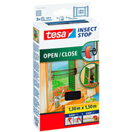 Insektenschutzgitter Open/Close, für Fenster, 130 x 150 cm