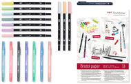 Tombow Have Fun @ Home Set Pastels, 19 pièces