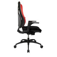 Topstar Open Net 100 chaise de bureau, noir, rouge - 26726_05