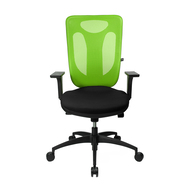 Topstar Open Net 100 chaise de bureau, noir/vert pomme - 26728_01