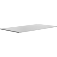 Tischplatte E-Table, 160 x 80 cm, grau