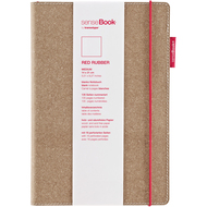 senseBook RED RUBBER Notizbuch