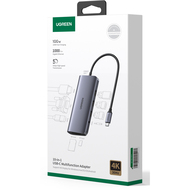 USB-C Hub - Kartenleser, 3x USB-A 3.0, USB-C, HDMI, VGA, Klinke 3.5mm, Rj45