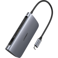 USB-C Multiport-Hub 7-in-1 50852, 2x USB 3.0, 1x USB-C, 1x HDMI, 1x RJ45