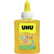 UHU Glitter Glue, 90 g, gelb - 4026700499704_01_ow