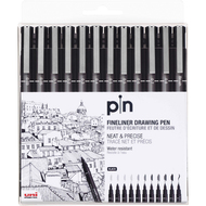 Fineliner Pin PIN-200/S, 12 Stück